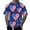 Blue, variant on PMUYBHF Turtle Neck Shirt Men Xs Male Independence Day Print Short Sleeve Round Neck T Shirt Fashion Trend Bottoming Shirt Tops Shirts for Men Short Sleeve with Custom Logo