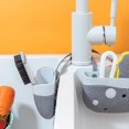 thumbnail image 2 of Drain Basket For Kitchen Storage (grey), 2 of 5