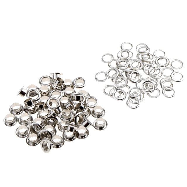 50 piezas de ojales de metal con arandelas 9 mm accesorios de cuero de bronce 11mm Sunnimix Ojetes con arandelas