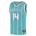 thumbnail image 2 of Men's Fanatics Nick Richards Teal Charlotte Hornets Fast Break Replica Jersey - Icon Edition, 2 of 3