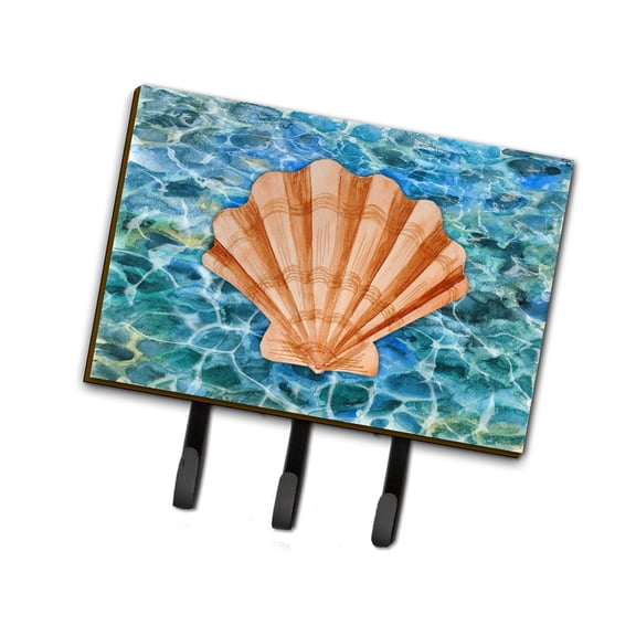 Scallop Shell and Water Leash or Key Holder