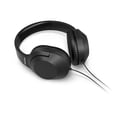 thumbnail image 4 of PHILIPS Audio H2005BK/00 Auriculares estéreo supraaurales con cable (cable de 2 m, controladores de neodimio de 40 mm, aislamiento pasivo de ruido, diadema ajustable, ligeros) Negro, 4 of 5