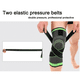 thumbnail image 3 of Xihbxyly Rodillera de Tejido 3D, Soporte de Compresión Transpirable, Rodillera Elástica Suave, Protector Deportivo Ligero, Ideal para Baloncesto, Voleibol, Senderismo y Running, Ajuste para Adultos,, 3 of 4