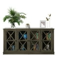 thumbnail image 4 of Twinstar Farmhouse TV Stand for TVs up to 70"/Sideboard, Spanish Gray, 4 of 6