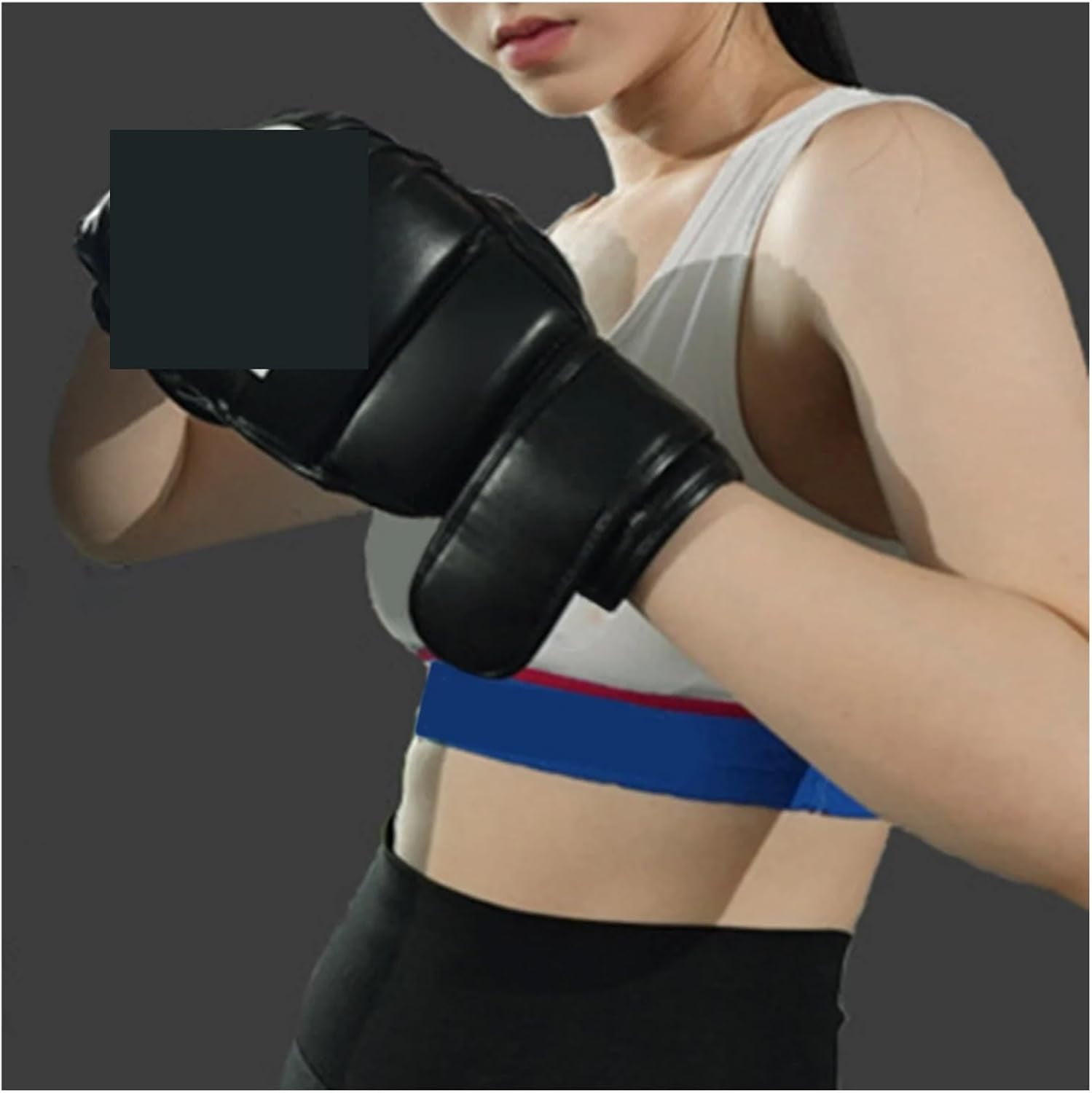 RKXQT Wall Target Boxing Trainer with Gloves Phone Holder Equipment, Wall Mount Punching Pad for Home for Kids or Adult to Exercise