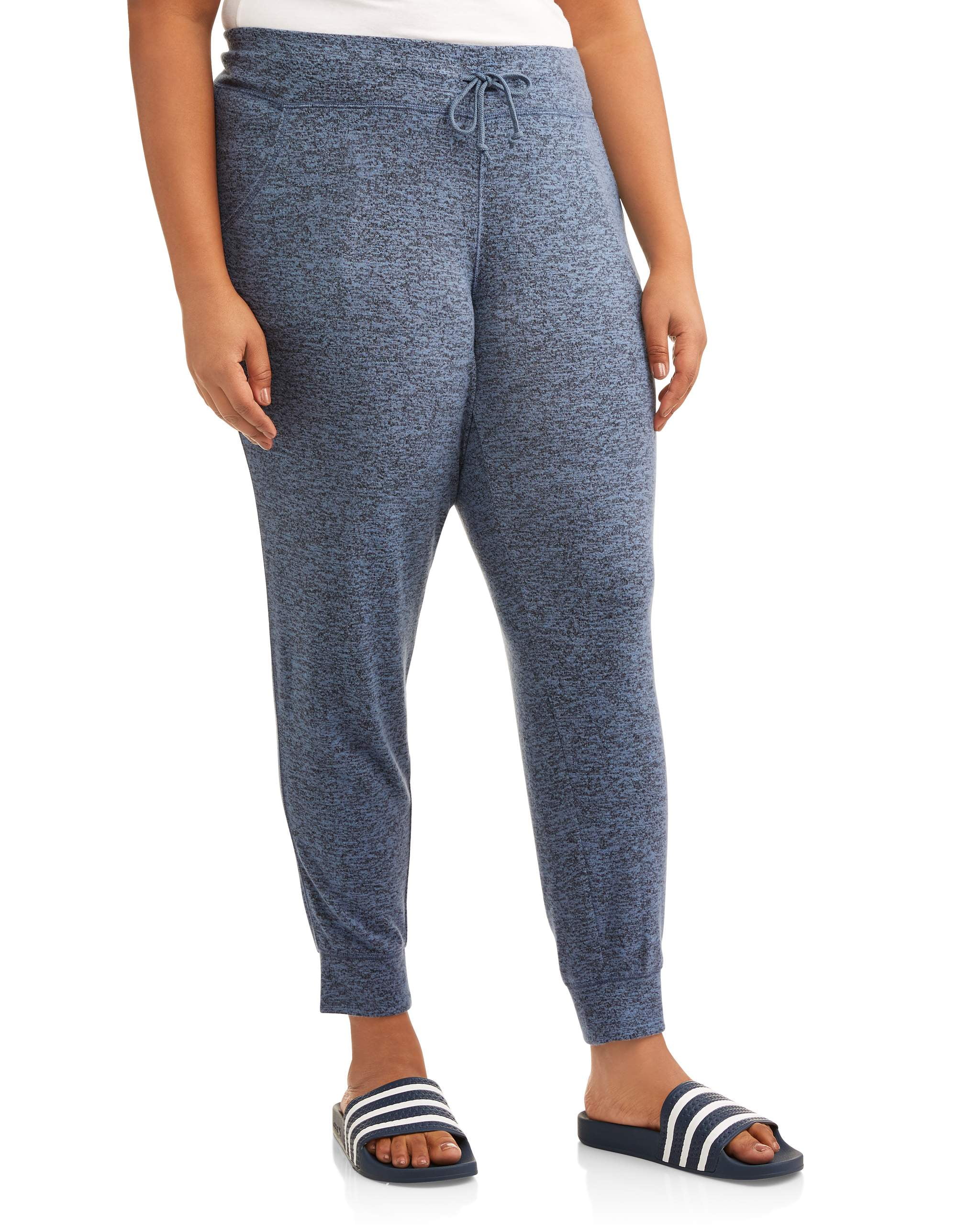 Danskin Now - Women's Plus Sweater Knit Jogger - Walmart.com - Walmart.com