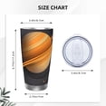thumbnail image 4 of Susaid Solar System Paper Art Print 20oz Car Cup,Insulated Coffee Cup Fully Spill Proof Travel Coffee Mug, Stainless Steel Tumbler for Work Home Outdoor Car-Without Straw, 4 of 8