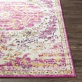 thumbnail image 4 of BoutiqueRugs Barceloneta Traditional Area Rug - Fuchsia, Peach, Navy - 5'3" x 7'1", 4 of 8