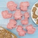 thumbnail image 4 of piezas/58 juego de moldes para hornear, animales del bosque, molde para galletas de dibujos animados, tipo de presión, herramienta para hornear galletas para el hogar, 4 of 5