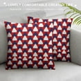 thumbnail image 3 of GOSMITH  Throw Pillow Covers Decorative Cushion Case, Independence Day Flag Day Flag Five-Pointed Star Pillow Covers for Living Room Bedroom Decor,Square Couch/Sofa/Bed Pillow Cases, 3 of 5