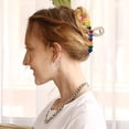 thumbnail image 2 of Rainbow Heart Hair Clip Cute And Stylish Hair Accessory For Women 1pc, 2 of 6