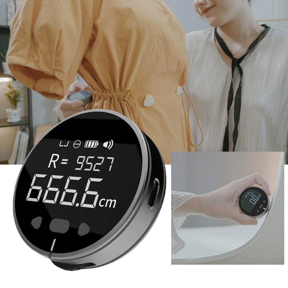Atuman High-Precision Electronic Ruler and Digital Tape Measure, 99m Extra-Long LCD Measurer with 10 History Records