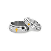 JAY AIMEE DESIGNS Religious Couples Spinner Ring for Her