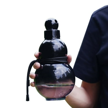 Leakproof Water Bottle for Gym Sports Travel, Gourd Shape Water Bottle, 1000ml