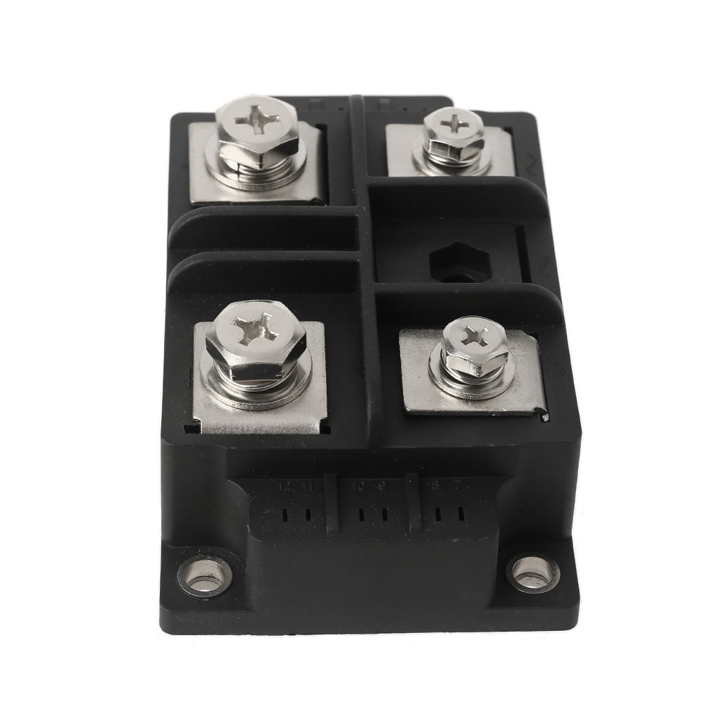 Apooke Single-Phase Diode Bridge Rectifier 400A Amp High Power 1600V Electrical Accessory 4 Terminal Diode Rectification Module