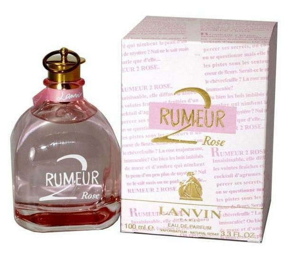 Lanvin Rumeur for Women, 3.3 oz EDP Spray with White Flowers and