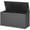 Dark Gray, variant on DEXTRUS 80 Gallon Outdoor Resin Deck Box with Side Handles, Weatherproof & Lockable Patio Furniture Storage, Light Brown