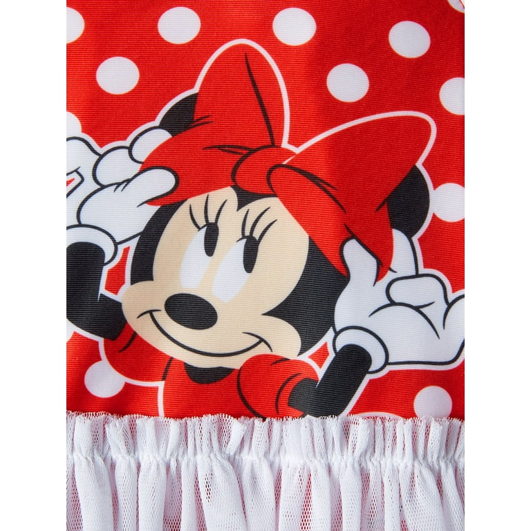 Minnie mouse deals swimsuit walmart