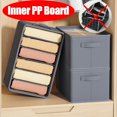 thumbnail image 2 of Organizador de ropa, caja de almacenamiento para pantalones vaqueros, armario con compartimentos, 2 of 4