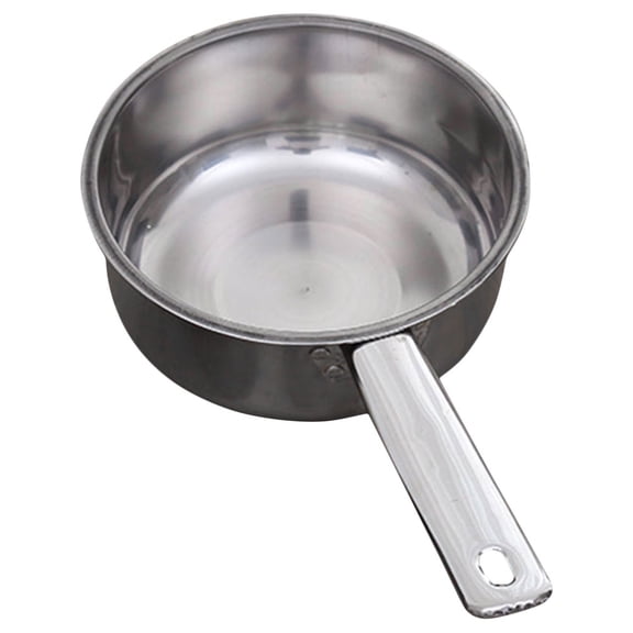ETEREAUTY Stainless Steel Kitchen Water Ladle with Long Handle for Home Use Comfortable Ergonomic Design