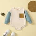 thumbnail image 2 of WEIYLL Bodysuits for Boys Long Sleeve Bu1 Baby Casual Jumpsuits 18-24 Months, 2 of 6