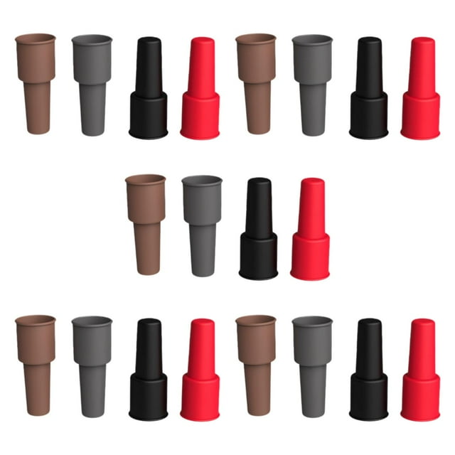 20x para botellas Tapones para botellas Botellas de silicona Ahorradores de botellas ahorradoras con cierre hermético para suministros