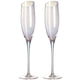 thumbnail image 1 of Paquete de 4 copas de champán - Copas de champán transparentes de 5,6 oz - Copas de brindis para fiestas, cumpleaños, aniversarios, bodas, 1 of 5