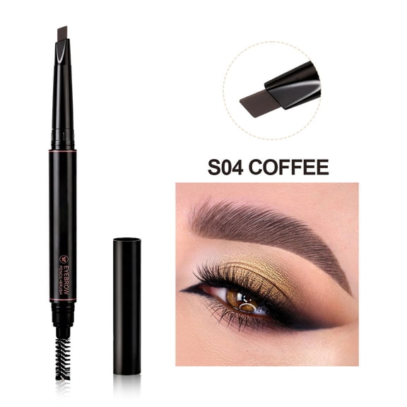 Retractable Eyebrow Pencil with Spoolie,Non Greasy,Long Lasting & Easy To Glide,Multi-Functional Definer to Fill,Detail & Blend Brows