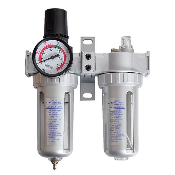 1/2'' Moisture Compressor Oil Water Filter Lubricator Regulator