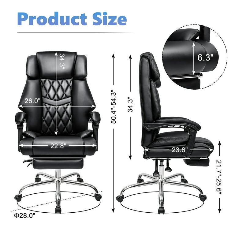 Walmart big and tall executive chair hot sale