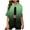 Green-4, variant on qolati 2023 Button Down Shirts for Women Fall Long Sleeve Solid Business Work Blouse Tops Dressy Casual Loose Fit Open Front Shirt Cardigan