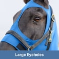 thumbnail image 3 of Resistance Horse Hood Slinky Stretch Lycra Shoulder Guard for Mane Braids – Zippered Hood, 3 of 5