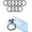 Black-10pcs, variant on for Magsafe Universal Metal Rings Sticker Compatible with iPhone 15 Pro Max,15 Pro,15/14/13/12 Series,Samsung Galaxy,Google Pixel Series (White & Pink 2PCS-Magnetic Rings)