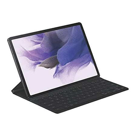 Samsung Cover with Keyboard for Galaxy Tab S7+ and Galaxy Tab S7 FE - Black
