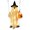 White2, variant on Eye Catching Large Hanging Swing Ghost Decor with Light up Pumpkin Candy Bag, Witch Hat Glowing Halloween Ornament Decor, Spooky Hanging Decoration for Outdoor Porch Yard Tree House Party, White3
