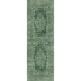 thumbnail image 6 of WIPONKEN 2x6 Runner Rugs for Living Room Bedroom Dining Room Office Farmhouse, Machine Washable Non Slip Vintage Persia Rug Green, 6 of 7