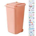 thumbnail image 1 of Mini bote de basura en la carretera, soporte para bolígrafo y bote de reciclaje de tamaño pequeño único, organizador de escritorio para lápiz, 1 of 5