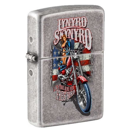 Lynyrd Skynyrd Classic Street Chrome Zippo Lighter