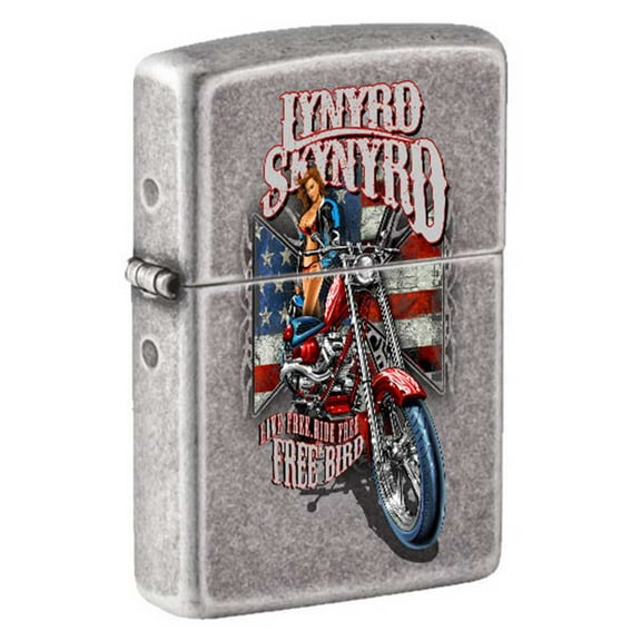 Lynyrd Skynyrd Classic Street Chrome Zippo Lighter