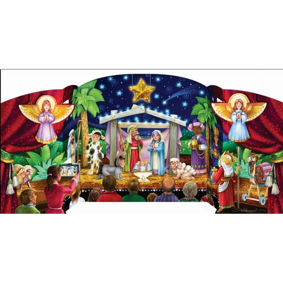 The Greatest Story Free Standing Advent Calendar
