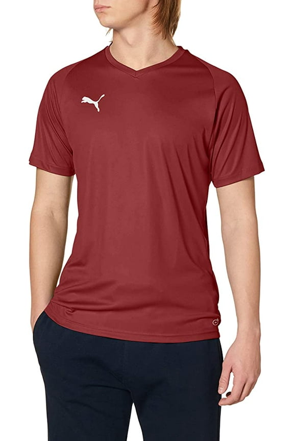 Mens Liga Core Jersey - Prism Violet/White - Small