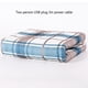 thumbnail image 2 of Manta eléctrica de invierno frío, calentador de cama para dormir, almohadilla de calentamiento de rodilla con calefacción de temperatura de 2 Decoración del hogar Tela escocesa cuadrada azul Ounissouiy HA072591-01, 2 of 6