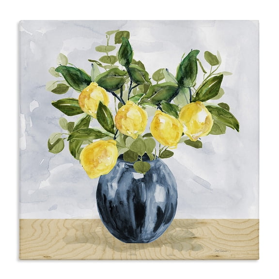 Stupell Industries Farmhouse Lemon Tree Bouquet Canvas Art, 24 x 24, by Carol Robinson