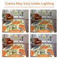 thumbnail image 5 of DEORAB Outdoor Rug 5'x8' Washable Chenille Patio Rug Non Shedding Easy Cleaning Jungle Outside Carpet for Balcony Backyard Deck RV, 5 of 10