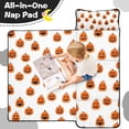 thumbnail image 4 of White Halloween Pumpkins Toddler Nap Mats for Kids Preschool,50"x20" Sleeping Mat Bag or Kids,Toddler Sleeping Bag,Toddler Nap Mat or Daycare, 4 of 6