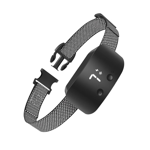 Tapón De Ladridos Táctil Impermeable Ajustable Usb Recargable Dispositivo De Entrenamiento Para Perros Portátil Antiladridos Suministros Para Mascotas Collar De Control De Ladridos Methold PT001640-01