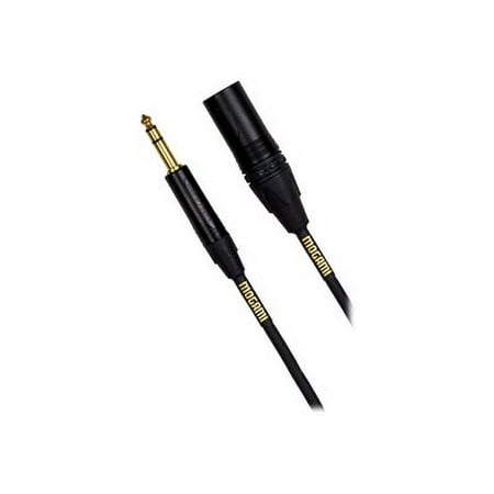 UPC: 0801813084245 | Mogami Gold TRS-XLRM – Audio cable – stereo jack male to XLR3 female – 20 ft