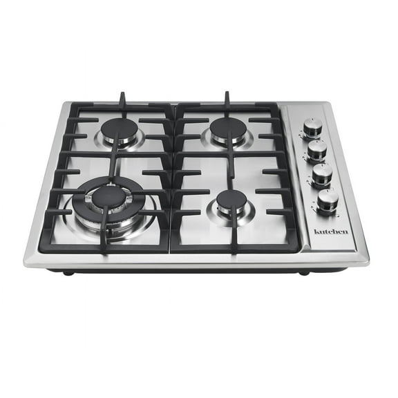 Parrilla Gas KUTCHEN KPG32560S 4 Quemadores Acero Inoxidable 60cm