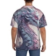 thumbnail image 3 of Kdxio Men's Hawaiian Shirt for Men Short Sleeve Shirt Dragon1 Summer Casual Holiday Beach Button Down T-Shirts, 3 of 5