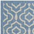 thumbnail image 4 of Safavieh Courtyard Blue Indoor Outdoor Rug - 4' x 5'7", 4 of 5